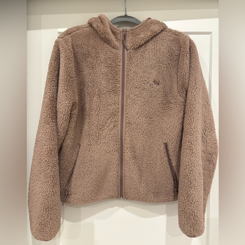 ARITZIA | TNA | Teddy Zip Up | M